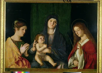 The Virgin and Child with St. Catherine and St. Ursula, c.1490